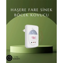 Die Grup Buğz Ultrasonik Ses Dalgalarıyla Kimyasalsız Fare ve Böcek Kovucu Cihaz
