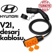 Evoşarj Hyundai Elektrikli Araç V2L Deşarj Kablosu