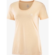 Salomon Agıle Kadın Bej T-Shirt LC1483400-25184