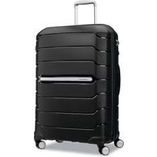 Samsonite Serbest Biçimli Sert Taraf, Çift Döner Tekerlekle Genişletilebilir, Siyah, Kareli-Büyük 28 Inç, Serbest Biçimli Sert Taraf, Çift Döner Tekerlekle Genişletilebilir