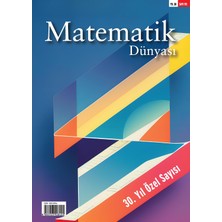 Nesin Yayınevi Matematik Dünyası Dergisi Sayı: 115-116