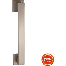 Sofuoğlu Orkide Çelik Kare Rozetli Çekme Kol (Füme, 25 Cm)