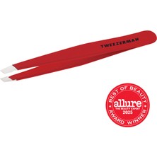 Tweezerman Slant Tweezer Signature Red - Ikonik Kırmızı Cımbız