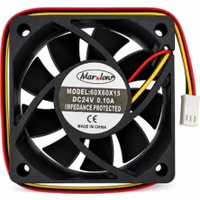 Marxlow 60X60X15 Dc 3 Uçlu 6cm Fan 24V 3p 0.10A