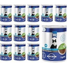 MarkEntegra Yetişkin Kedi Balıklı ve Jöleli Konserve Mama 400 gr x 12 Adet