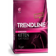 Trendline Kitten Tavuklu 1 kg Yavru Kuru Kedi Maması