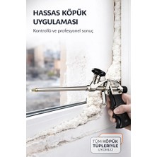 Freed Tools Köpük Tabancası Profesyonel Köpük Uygulama Tabancası Tüm Tüplerle Uyumlu