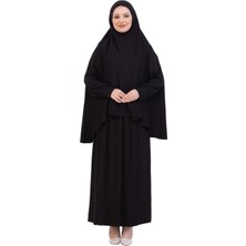 Modish Group Iki Parça Namaz Elbisesi – Uzun Pamuklu Tesettür Giyim Abaya & Başörtüsü Set