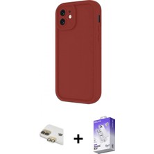 Pileli Store Pilelistore™ iPhone 11 Kılıf Yankı Yansıma Özel Seri - Siyah Bilvis 5in1 3D Magic Cam Ekran Koruyucu + Pers Alüminyum Kamera Lens - Gd