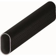 Hafele Alüminyum Askı B.siyah 30X15X0,9MM/1,0M
