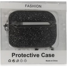 MarkEntegra Newface Airpods 3 (3.nesil) Spell Simli Kılıf - Siyah