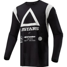Alpinestars Techdura Off-Road  Enduro Motosiklet Jerseyi Siyah