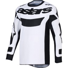 Alpinestars Racer Riway Off-Road Motosiklet Jerseyi Mavi  Beyaz