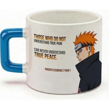 Desene Bak Naruto Pain Baskılı Seramik Hediye Kupa Bardak Anime