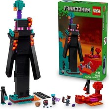 Calperia LEGO Minecraft Enderman Kulesi 21279 - Video Oyunu Seven 9 Yaş ve Üzeri Çocuklar Için Minecraft Temalı Kule Içeren Yaratıcı Oyuncak Yapım Seti, Doğum Günü Hediyesi (867 Parça)