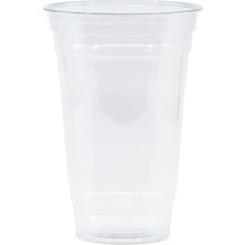 Ambalaj Pazarı Pet Şeffaf Bardak 95X500 cc 16 Oz (10 Gr) - 50 Adet