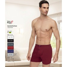 Tutku Elit Havlu Bel Düz Boxer (4'lü Paket) Elt 1101