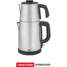 Koenic Koenıc Ktm 221726 M 2000 W Paslanmaz Çelik 1.7 L Çay Makinesi Inox