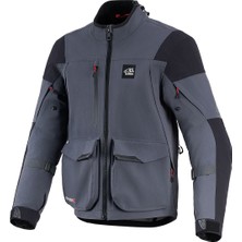 Alpinestars Maxdura Ds Xf Korumalı Motosiklet Montu Koyu Gri  Siyah