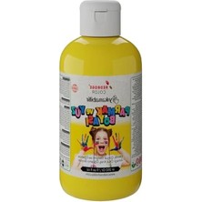 Calperia 250GR Sarı Parmak Boyası - Sanat Için Uygun
