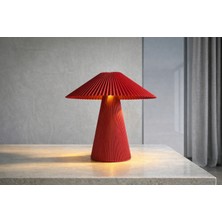 Deep Concept Seranova Modern Kırmızı Abajur