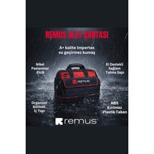 Remus 17" Plastik Tabanlı Bez Takım Alet Çantası