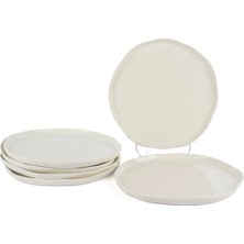 Mikasa Moor Beyaz 6lı Pasta Tabağı 20CM