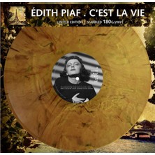 Değer Edith Piaf C'est La Vie Plak (180G Limited Edition Gold Marbled Vinyl)