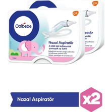 Otribebe Yumuşak Uçlu Nazal Aspiratör 2 Adet