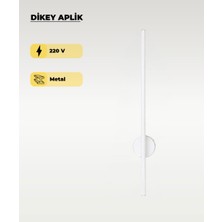 AC Aydınlatma 12W Beyaz Dikey Aplik - Gün Işığı