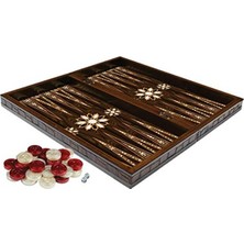 Aesco Yenigün Elegance Orient Sedef Desenli Tavla Büyük Boy