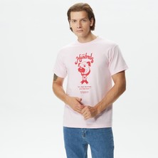 The Hundreds Farm Fresh Erkek Pembe T-Shirt