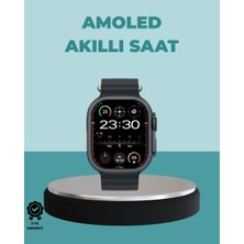 Nevamel® Amoled Akıllı Saat 49MM Bluetooth Arama Spor ve Sağlık