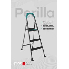 Evle Riser 2+1 Merdiven | 150 kg Taşıma Kapasiteli, Kaymaz Basamaklı