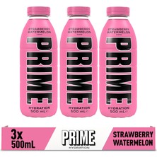 Prime Hydration Strawberry Watermelon 500 ml 3 Adet