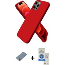 Pileli Store Pilelistore™ iPhone 12 Pro Max Kılıf Kozmos Yansıma Özel Seri - Şeffaf Royal Nano Ekran Koruyucu + Metal Kamera Lens Koruma Cam - Gs