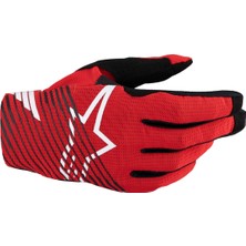 Alpinestars Radar Pro Off-Road Eldiveni Kırmızı  Siyah
