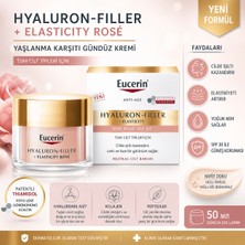 Eucerin Hyaluron-Filler + Elasticity Rose Aydınlatıcı Gündüz Kremi SPF30 50 ml
