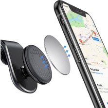 Kaia Life Araba Klimasına Takılan Mandallı 360 Mıknatıslı Telefon Tutucu