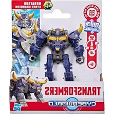 Aesco Cyberworld Megatron Cyber Changers 4 Inç Aksiyon Figürü, Boğa Moduna Hızlı Değişim, Erkek ve Kız 6 Yaş ve Üzeri Için Robot Oyuncakları