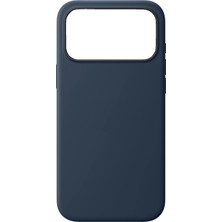 Miscase Iphone 17 Pro Max ile Uyumlu Animasyonlu Kablosuz Şarj Özellikli Içi Kadife Liqit Silikon Kılıf