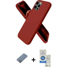 Pileli Store Pilelistore™ iPhone 12 Pro Max Kılıf Kozmos Yansıma Özel Seri - Şeffaf Royal Nano Ekran Koruyucu + Metal Kamera Lens Koruma Cam - Gs