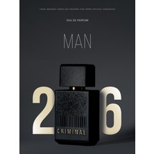 Criminal Man 26 Edp 50 ml Erkek Parfüm