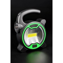 Mobee Pilli Kamp Feneri LED 3xaa Taşınabilir Işıldak 2 Modlu Cob LED Kamp Lambası MKMP-0016