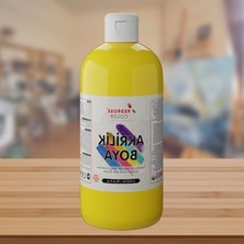 Aesco Sarı Akrilik Boya 500 gr