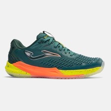 Joma TRAPS2617C Rapid Toprak Kort Erkek Tenis Ayakkabısı Yeşil / Turuncu