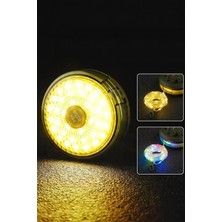 Mobee Solar Şarjlı 10 Metre LED Kamp Lambası Rgb + Gün Işığı 8 Mod USB Şarjlı Şerit Işık MKMP-0011