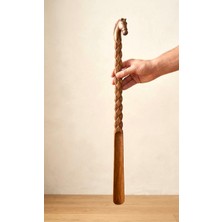 Aslanoyma Premium El Oyması Ahşap Ayakkabı Çekeceği – Tay Figürlü Model (75 Cm)