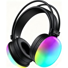 Çeşithane Rgb Işıklı Kablosuz Kulaklık Bluetooth 5.4  Over Ear Mikrofonlu Gaming Headset