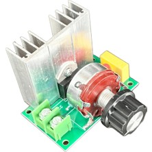 Sensör Modül 4000W Ac Dimmer 220V Güç Kontrol Modülü Triac Dimmer Motor Hız ve Işık Kontrol